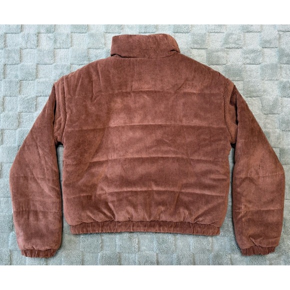 Ashley By 26 International Women's Brown Corduroy Bomber Jacket Size Small - Picture 6 of 9